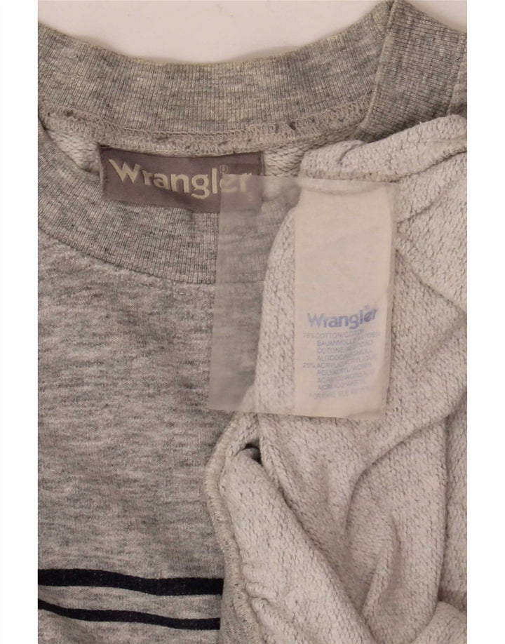 Wrangler muški džemper od malog sivog flekastog pamuka