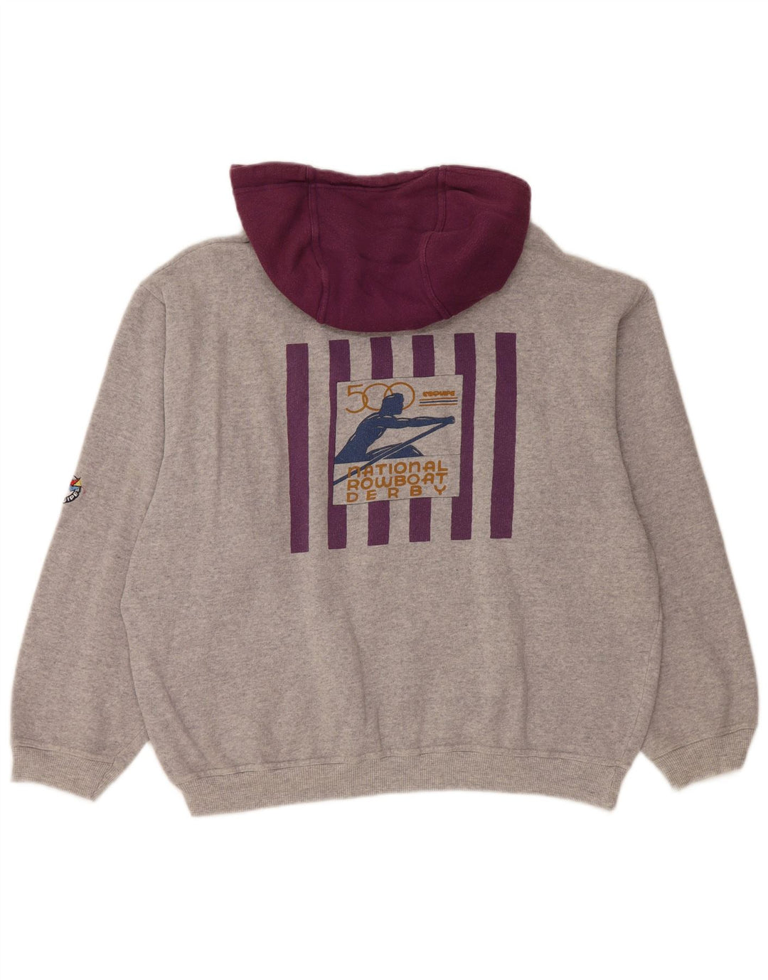 L'Equipe Ženska majica s kapuljačom slobodnog kroja UK 20 2XL, sivi pamuk