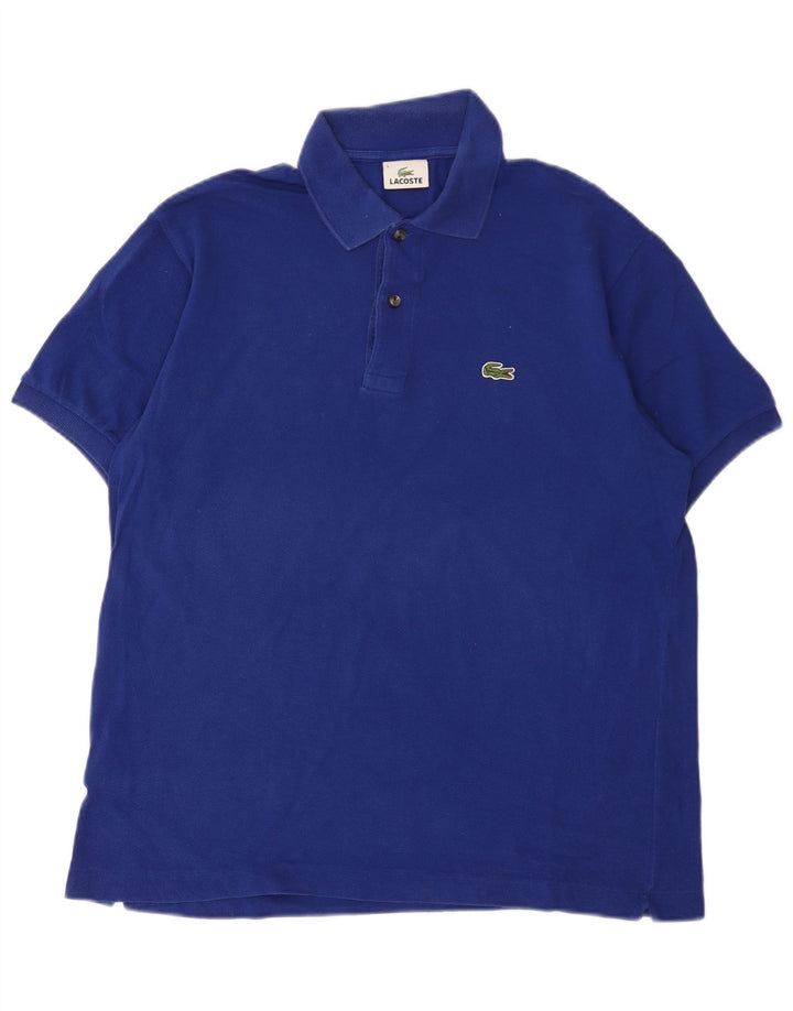 Lacoste muška polo majica veličine 5 velika plava pamuk