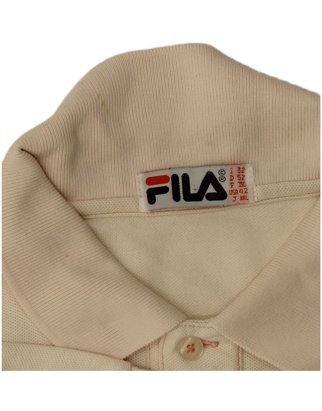 FILA muška polo majica IT 52 velika ružičasta pamuk