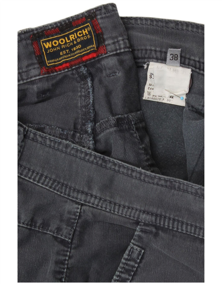 Woolrich muške chino kratke hlače W38 XL sivi pamuk