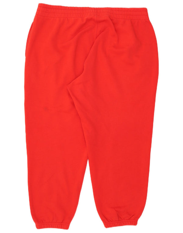 Adidas Ženska trenirka Hlače Joggers UK 24/26 2XL Crveni pamuk