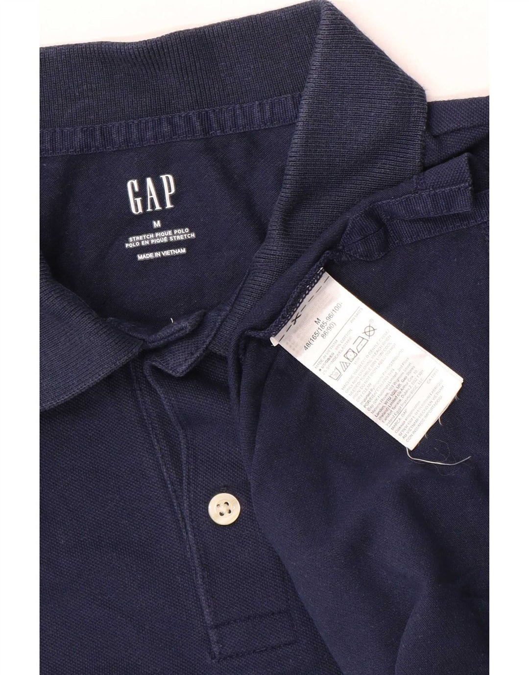 Gap muška polo majica Srednje tamnoplavi pamuk