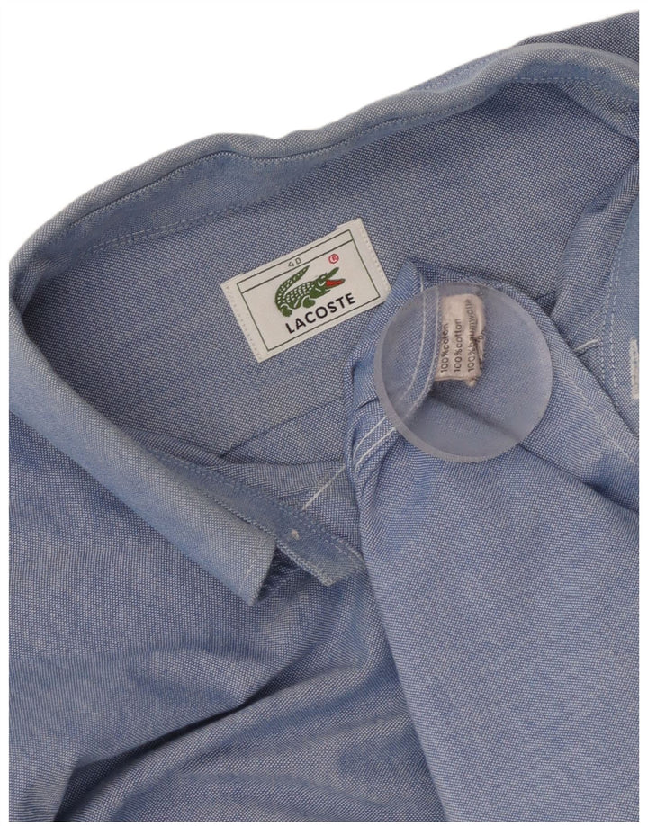 Lacoste muška košulja, veličina 40 srednje plavi pamuk