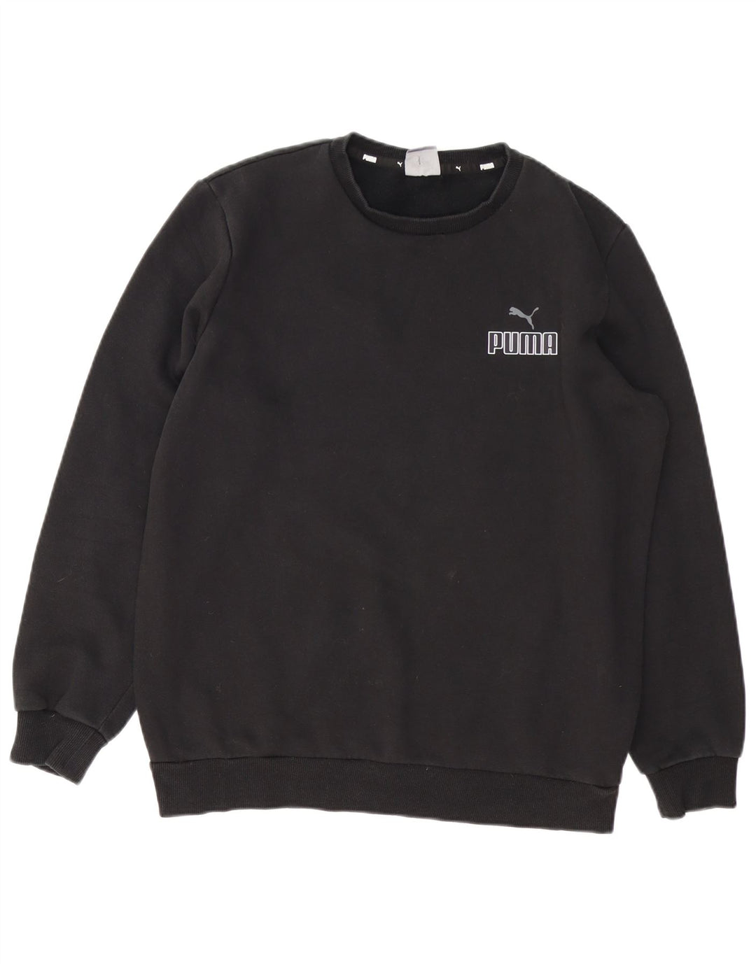 Puma muška majica srednje veličine, crni pamuk