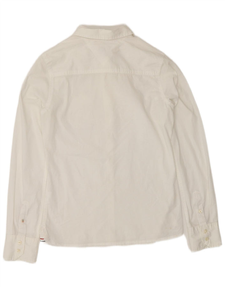 TOMMY HILFIGER Ženska košulja UK 10 Mala bijela