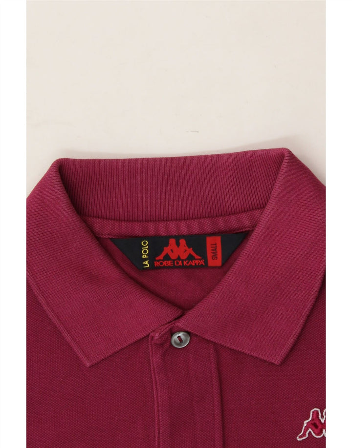 KAPPA Mens Polo Shirt Small Pink Cotton Vintage Kappa and Second-Hand Kappa from Messina Hembry 