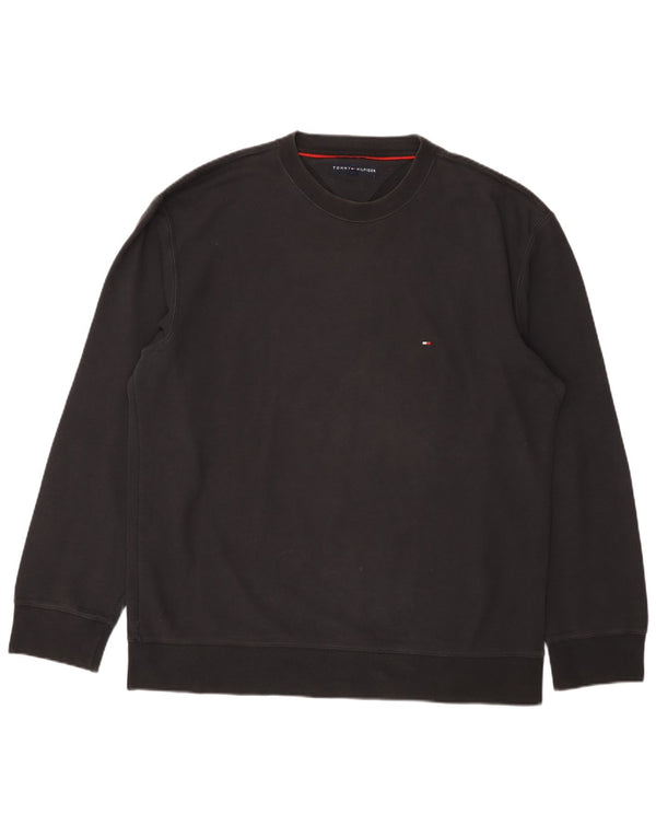 Tommy Hilfiger muški džemper XL crni pamuk