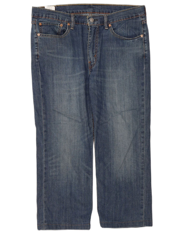 Levi's ženske kapri traperice W36 L23 plavi pamuk