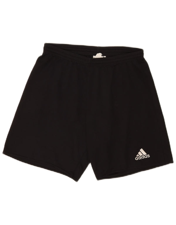 Adidas muške obične sportske kratke hlače male crne poliesterske boje