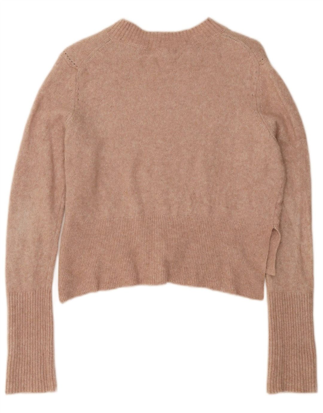 ALL SAINTS Ženski pulover s kratkim izrezom UK 14 srednje ružičasta