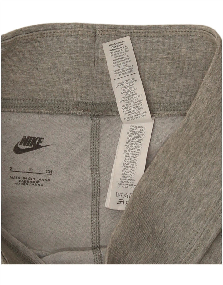 Nike ženske grafičke tajice UK 10 male sive pamučne