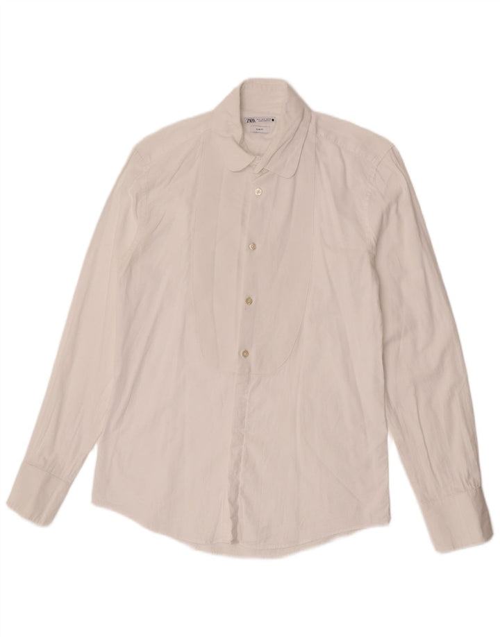 Zara muška uska košulja mala bijela