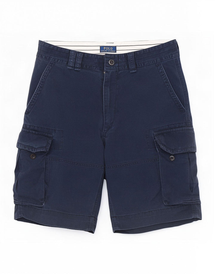 Ralph Lauren muške kargo kratke hlače W32 srednje tamnoplavi pamuk
