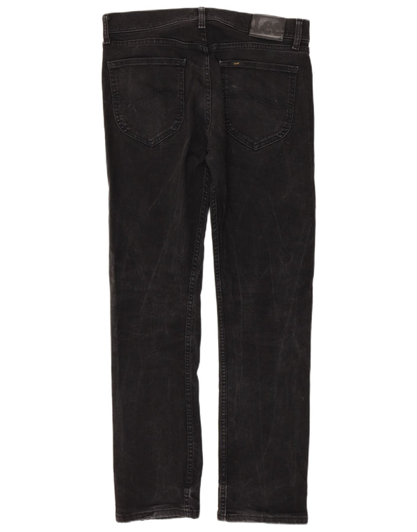 Lee Mens Legendary Slim Jeans W32 L32 Crni pamuk