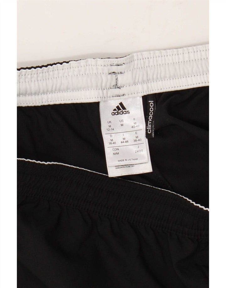 Adidas ženske Climacool sportske kratke hlače UK 12/14 Srednje crni poliester