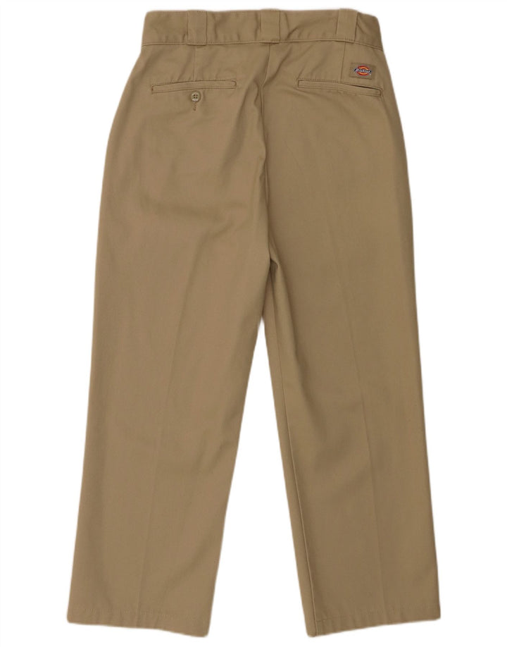 Dickies muške ravne chino hlače W28 L25 smeđi poliester