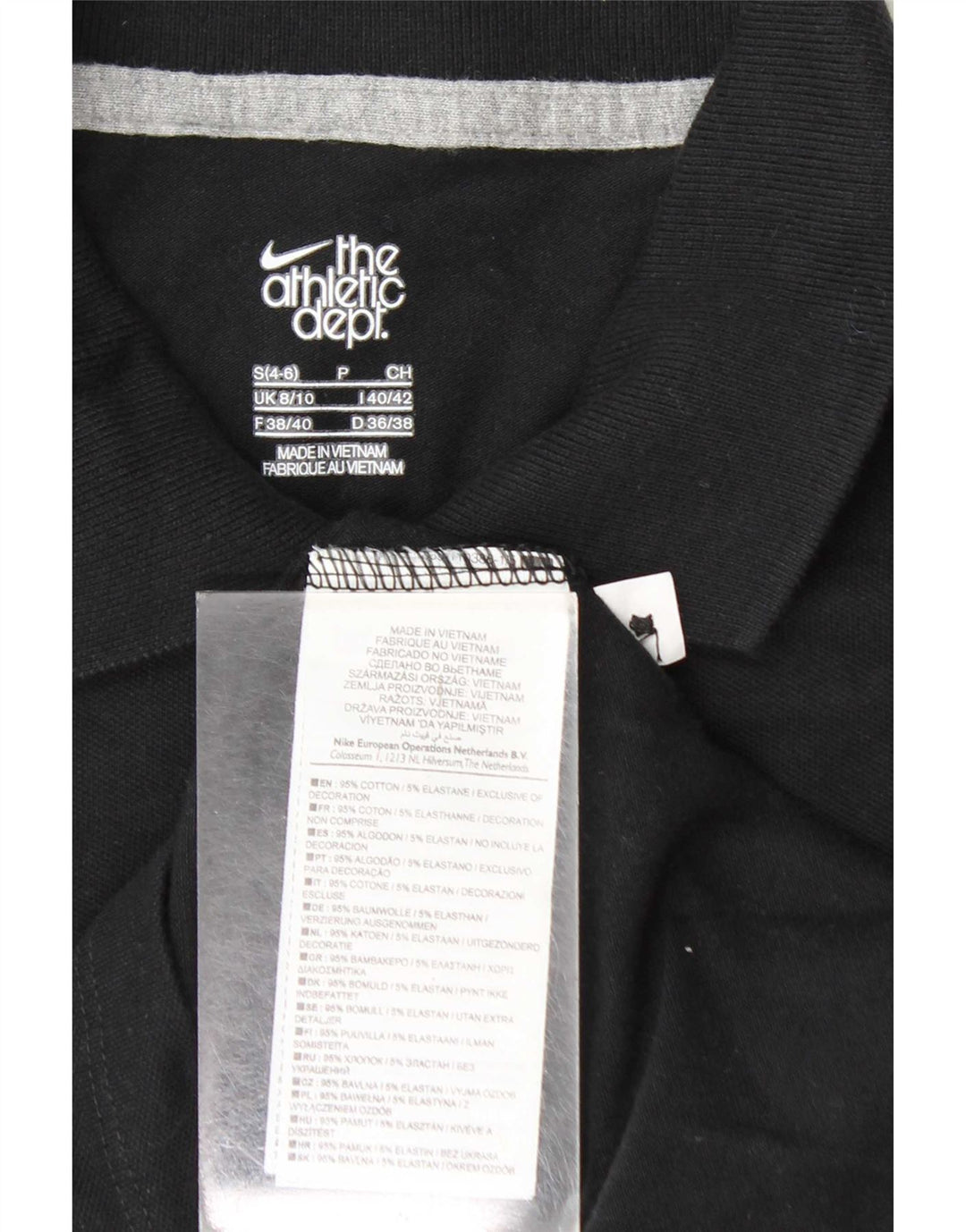 Nike ženska polo majica UK 8/10 mala crna