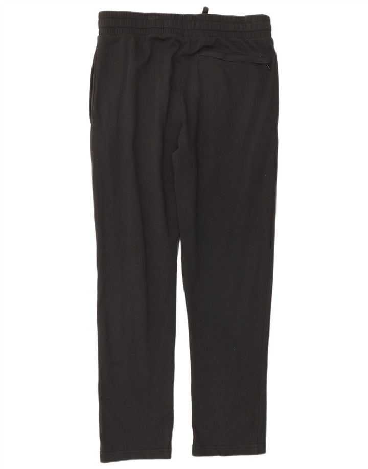 MARKS & SPENCER Mens Tracksuit Trousers Small  Black Cotton