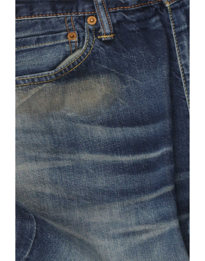 Levi's muške 504 ravne traperice W31 L34 plavi pamuk