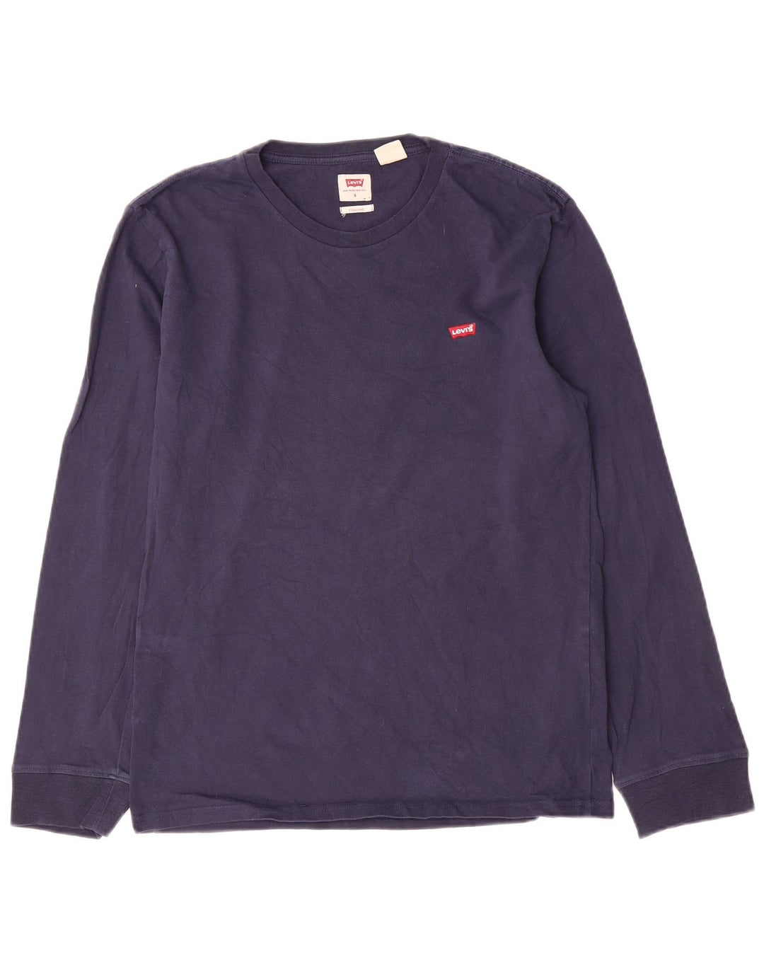 Levi's muška majica standardnog kroja s dugim rukavima, mala tamnoplava, pamučna