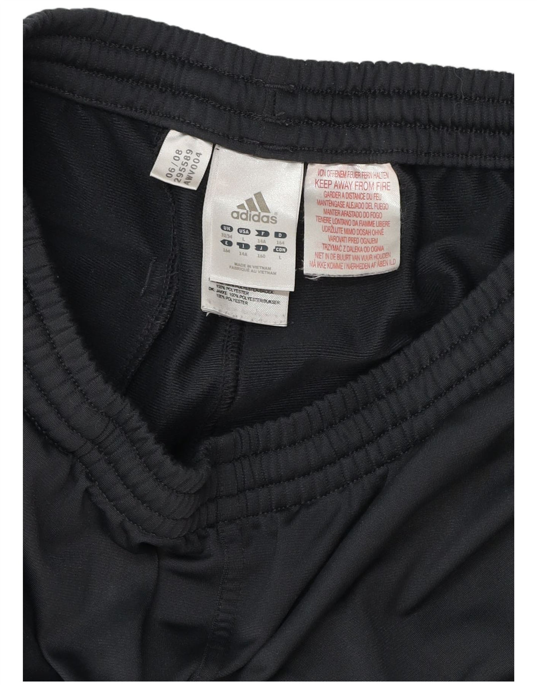 Adidas Hlače za trenirku za dječake 13-14 godina sive od poliestera