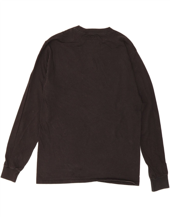 CHAMPION Mens Graphic Top Long Sleeve Medium Black Cotton Vintage Champion and Second-Hand Champion from Messina Hembry 