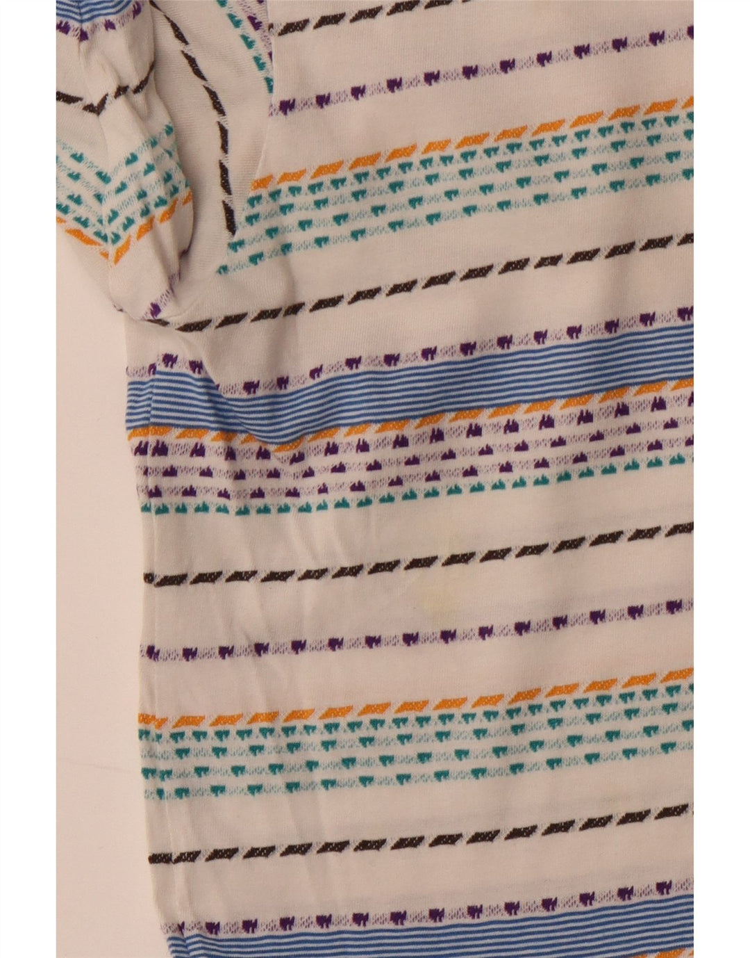 Patagonia muška majica kratkih rukava, pamuk srednje bijele pruge