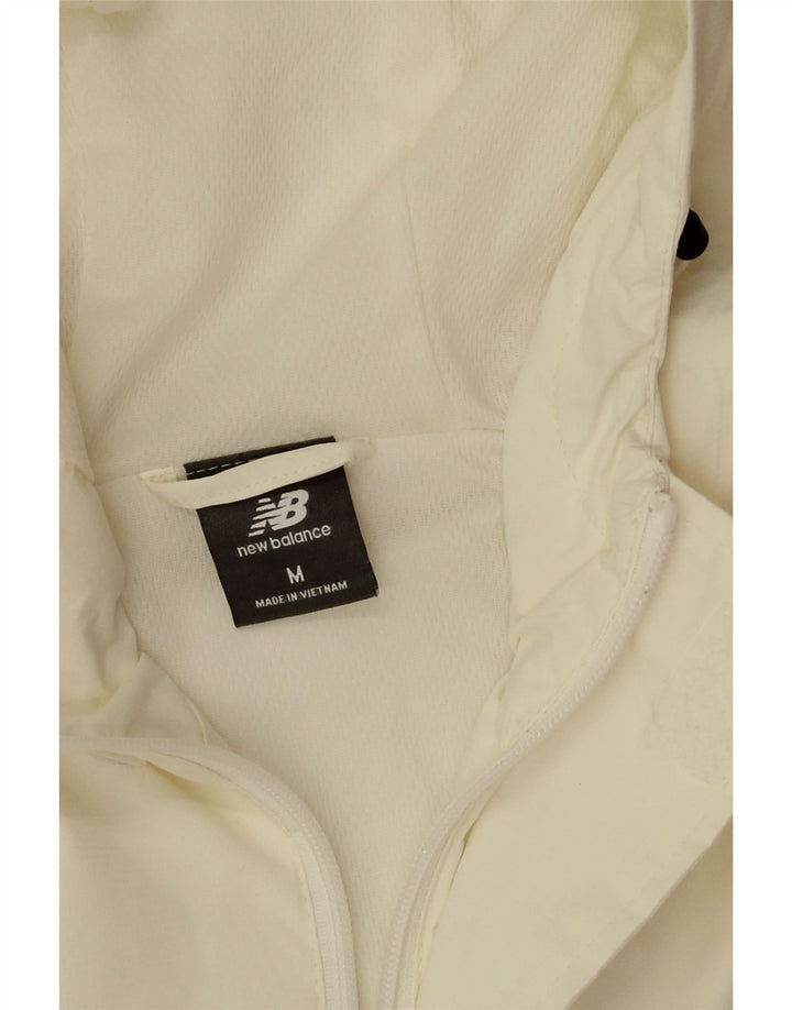 New Balance ženska velika vjetrovka s kapuljačom UK 14 Srednje bijela