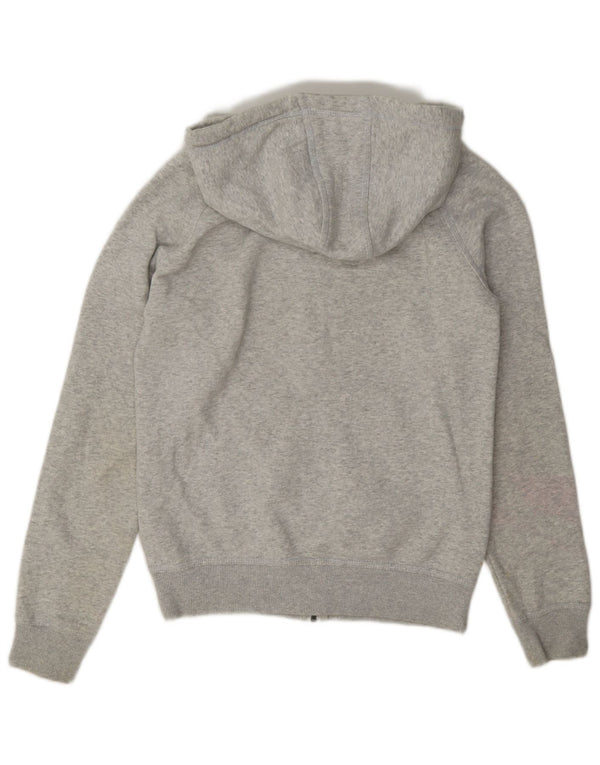Adidas ženski pulover s kapuljačom s kapuljačom s grafičkim zatvaračem UK 8 Small Grey Flected