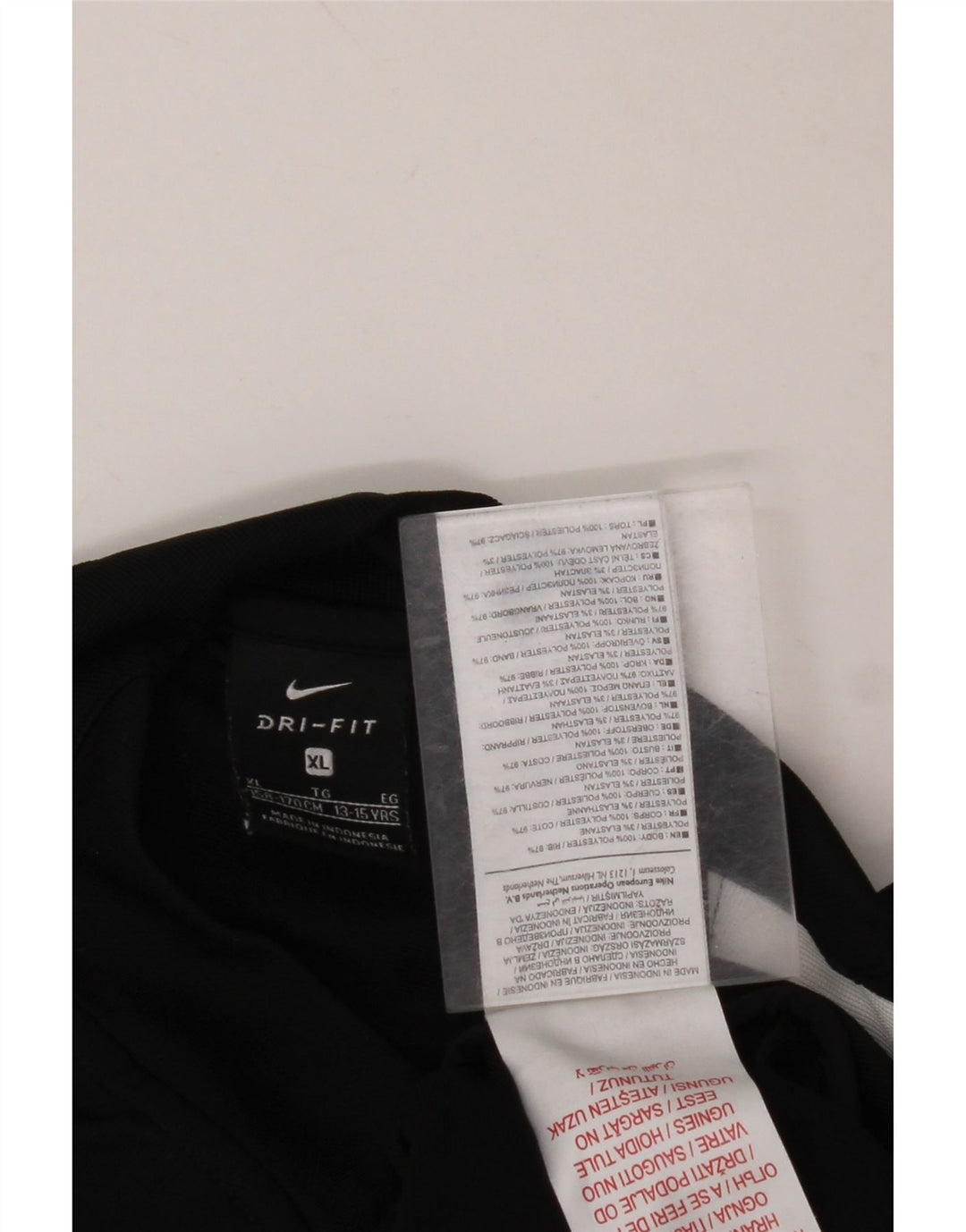 NIKE Boys Dri Fit Trenirka Gornja jakna 13-14 Years XL Black Colourblock