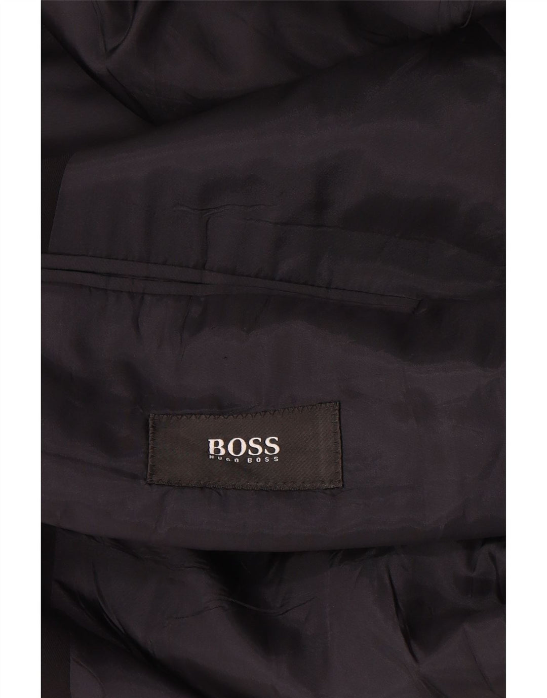 Hugo Boss muška jakna sa 3 gumba EU 54 2XL tamnoplava djevičanska vuna