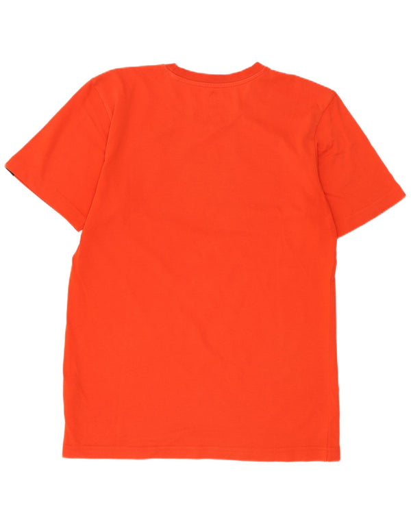 Adidas muška majica Climalite Graphic T-Shirt, mali narančasti pamuk
