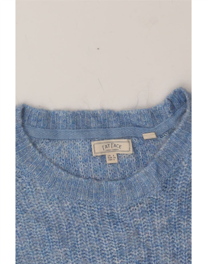 FAT FACE Womens Crew Neck Jumper Sweater UK 8 Small Multicoloured Vintage Fat Face and Second-Hand Fat Face from Messina Hembry 