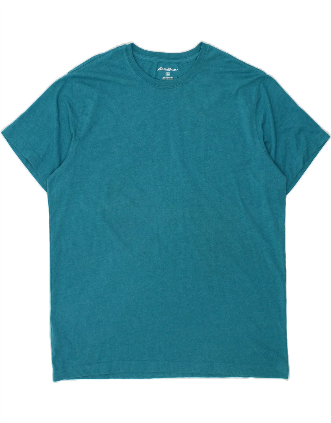 EDDIE BAUER Mens T-Shirt Top XL Blue Cotton Vintage Eddie Bauer and Second-Hand Eddie Bauer from Messina Hembry 