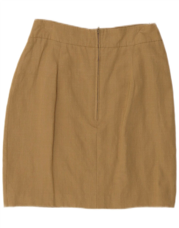 CARTOON Womens Mini Skirt UK 12 Medium W26  Beige Vintage Cartoon and Second-Hand Cartoon from Messina Hembry 