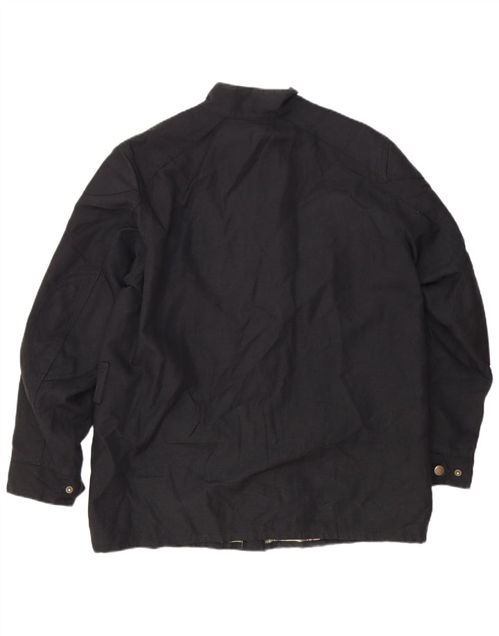BELSTAFF Muška pomoćna jakna UK 38 Srednje crni pamuk