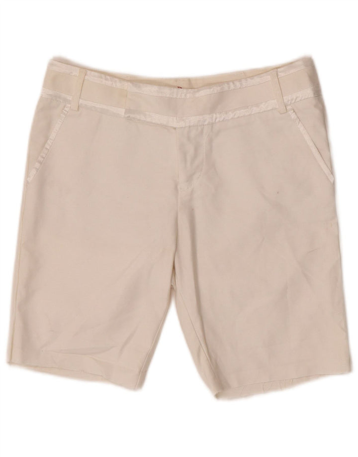 Tommy Hilfiger Ženske chino kratke hlače W30 Srednje bijeli pamuk