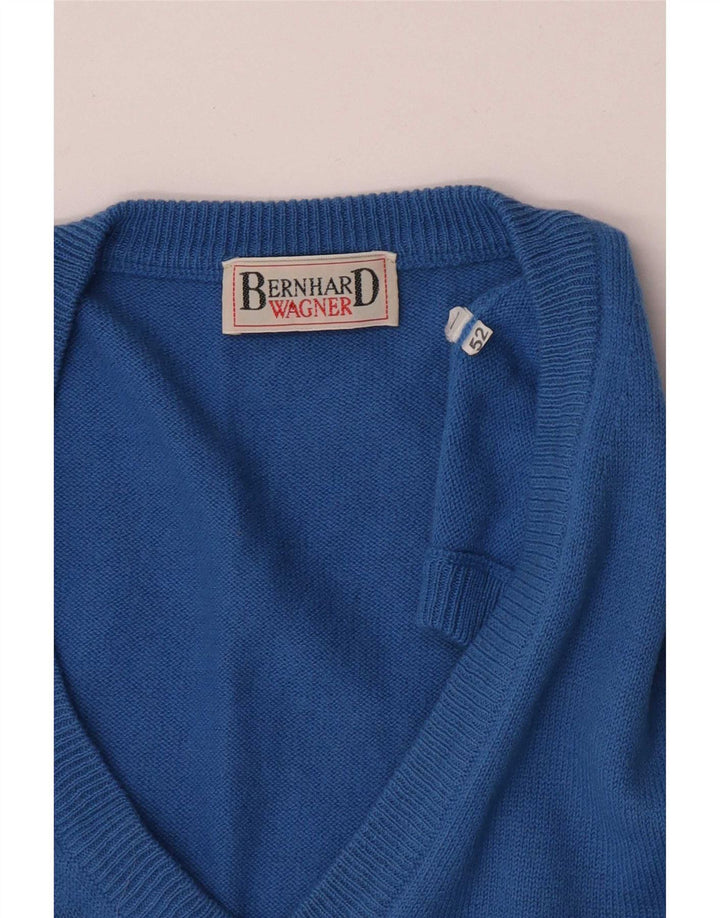 Bernhard Wagner muški prsluk bez rukava IT 52 Large Blue