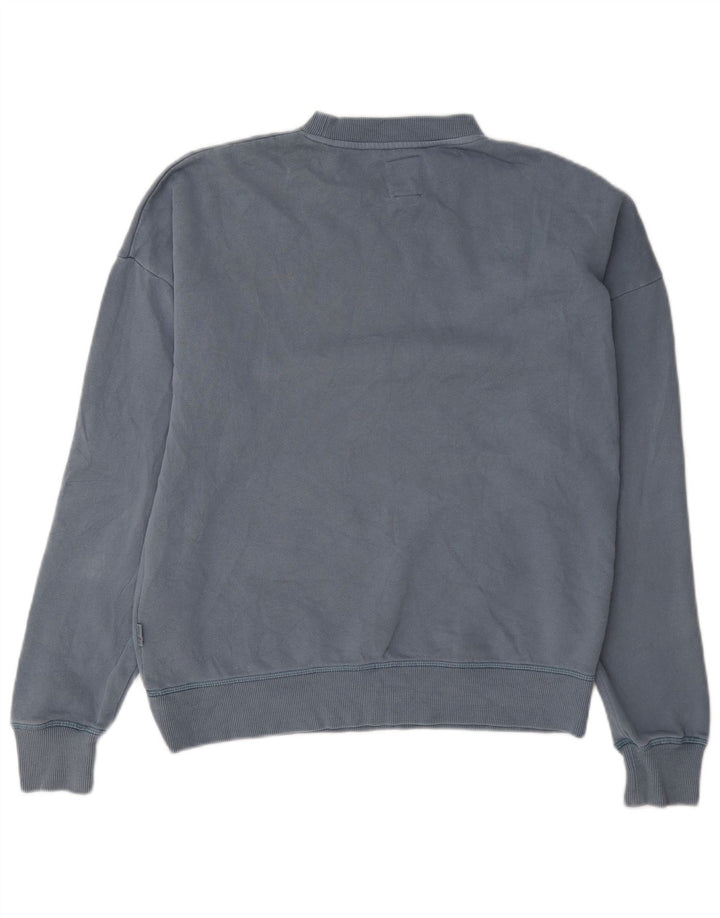 Billabong ženska majica s kratkim rukavima US 6 srednje plavi pamuk