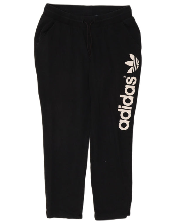 Adidas Ženske Graphic Trenirke Hlače UK 18 XL crni pamuk