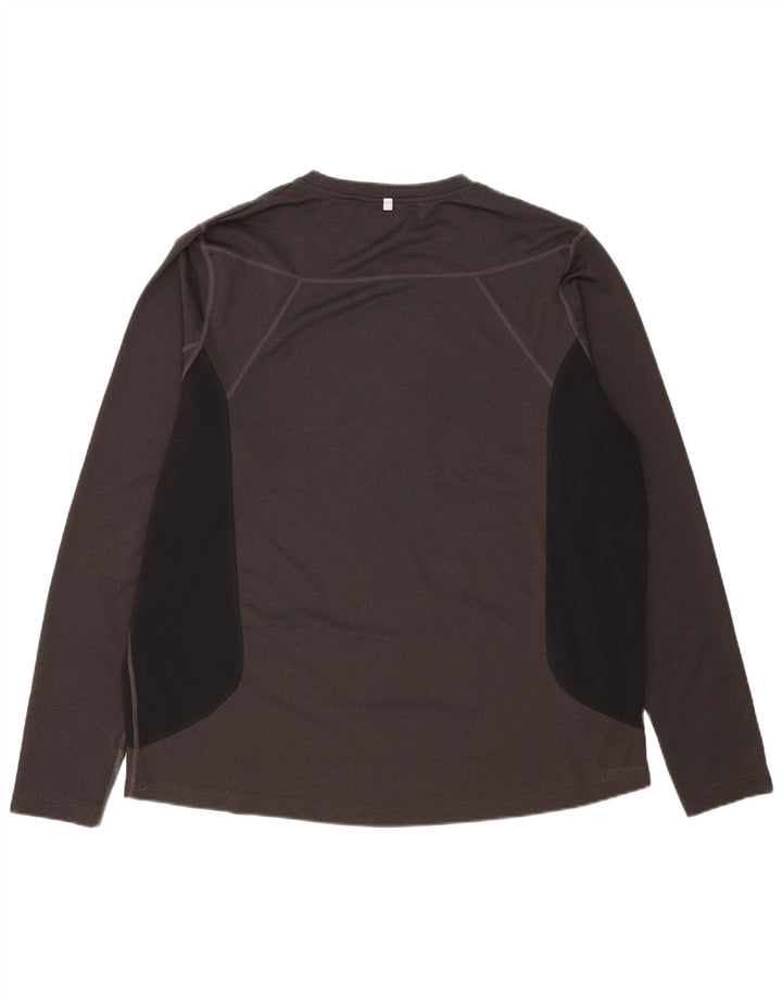 FILA Mens Top Long Sleeve XL Grey Colourblock