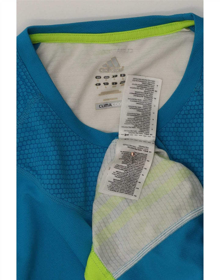 Adidas muška Climacool majica kratkih rukava veliki plavi poliester u boji