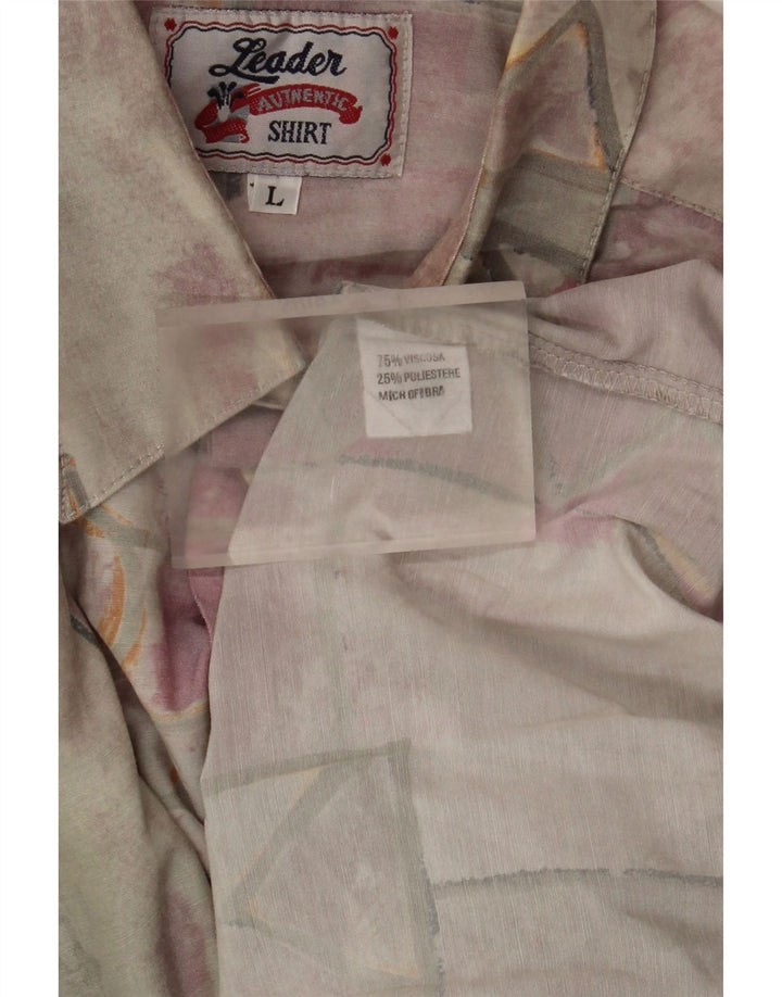 Leader muška košulja velika raznobojna patchwork viskoza