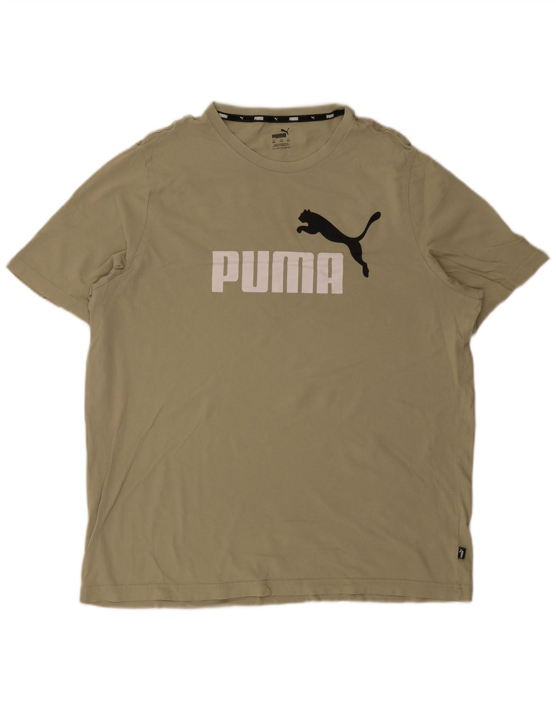 Puma muška majica s grafičkim motivima 2XL kaki