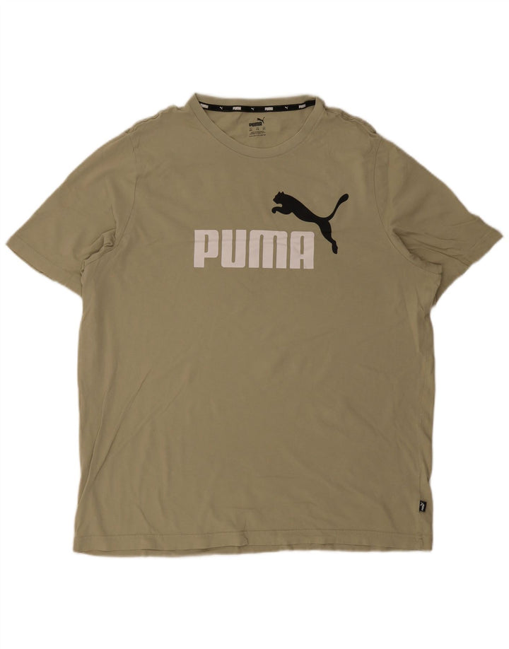 Puma muška majica s grafičkim motivima 2XL kaki