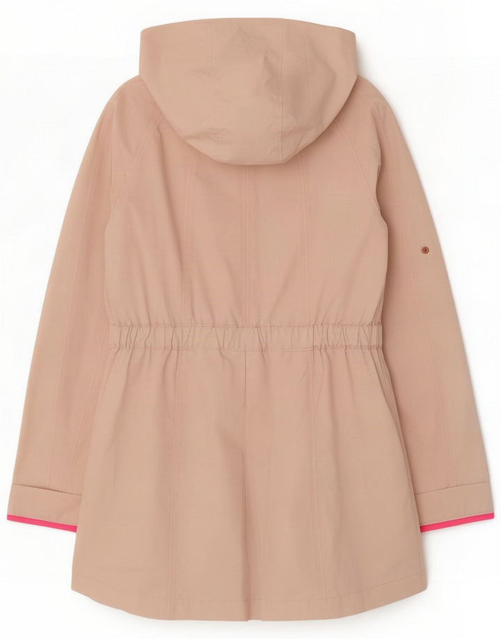 Prevelika ženska jakna parka s kapuljačom Ted Baker Veličina 0 2XS Ružičasti poliester