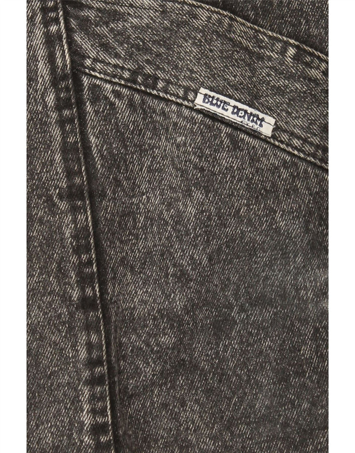 VINTAGE Womens Denim Skirt W28 Medium  Grey Vintage Vintage and Second-Hand Vintage from Messina Hembry 