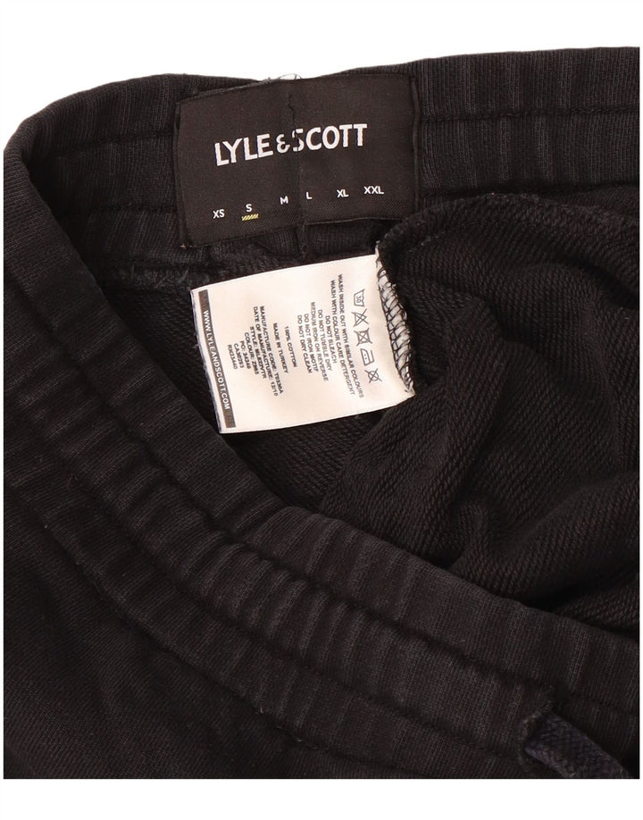 LYLE & SCOTT Muška trenirka Hlače Joggers Male crne pamučne