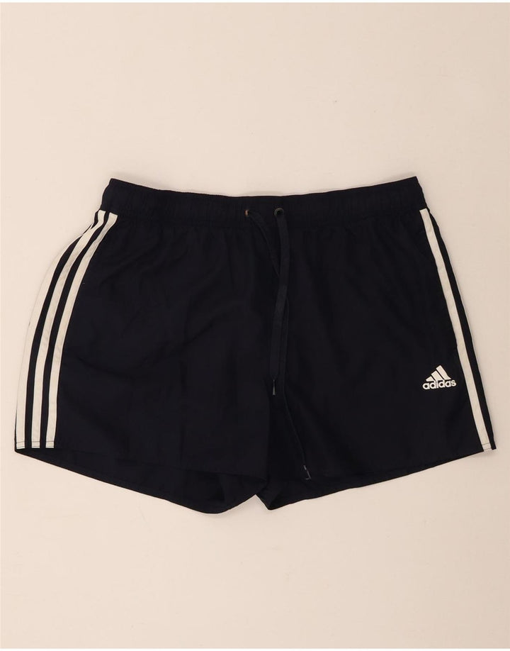 Adidas muške sportske kratke hlače velike tamnoplave poliesterske boje